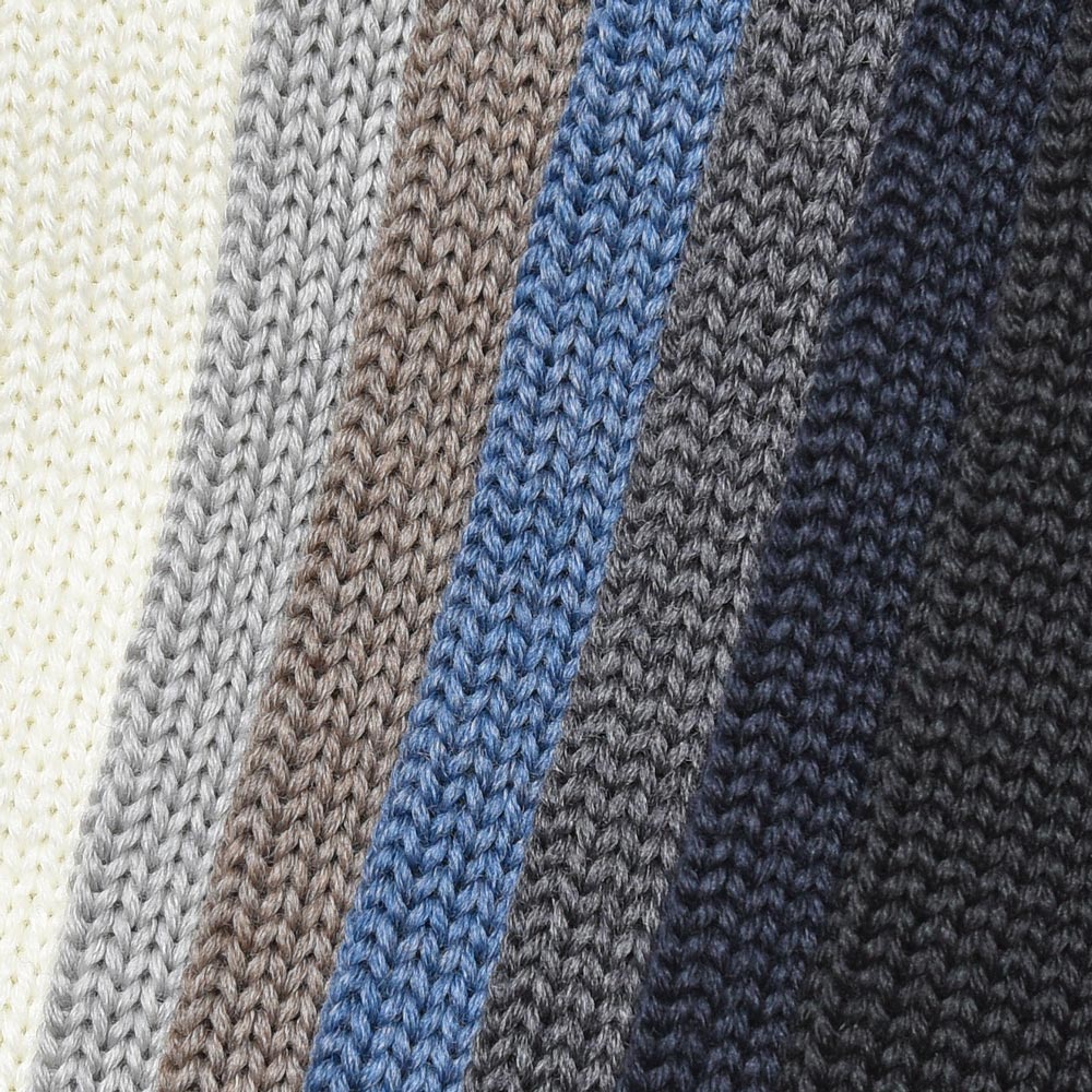 ZANONE(ザノーネ) 5ゲージウールスタンドカラーニットカーディガン CHIOTO/SLIM FIT/810100/ZR229/25601