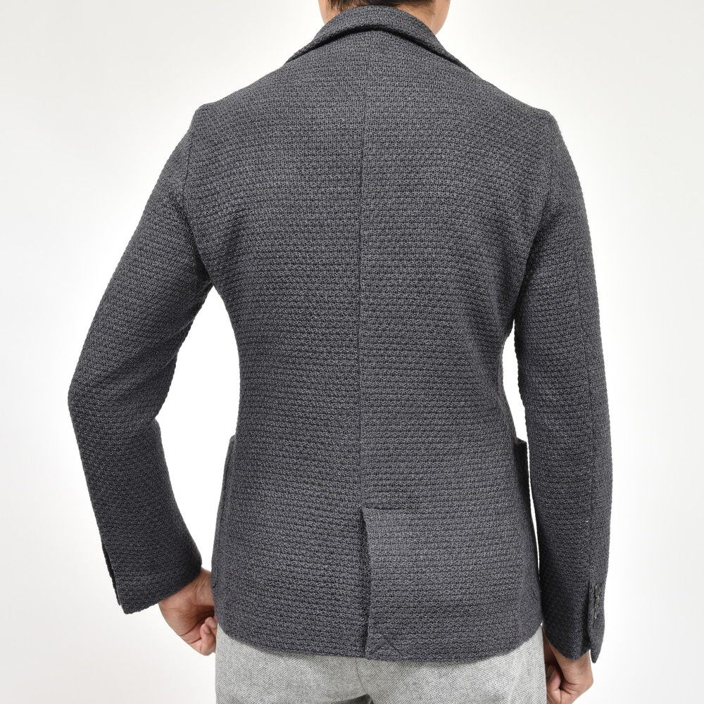 ZANONE(ザノーネ) ボンディングジャガードニットブレザージャケット BLAZER/SLIM FIT/810161/ZN243/26700