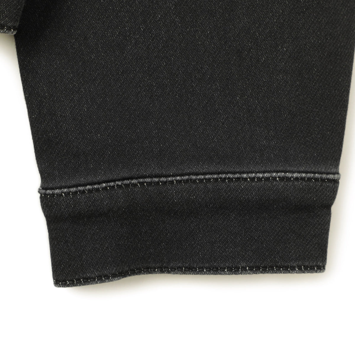 ロイロジャース / ストレッチ コットン ポリエステル デニム ジャケット / Vieri Fleece 3rd 4th / C0998 / ブラック