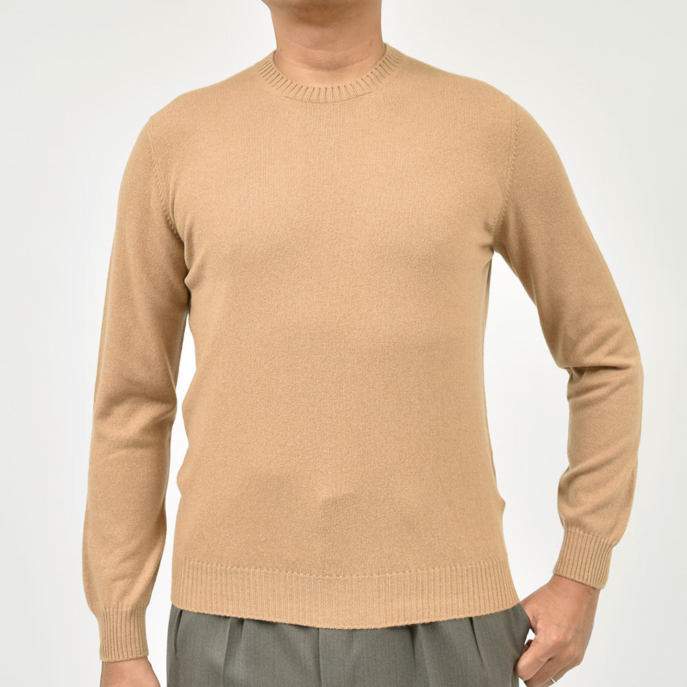 Settefili Cashmere セッテフィーリ カシミア ベビーカシミヤ ミドルゲージ クルーネック ニット