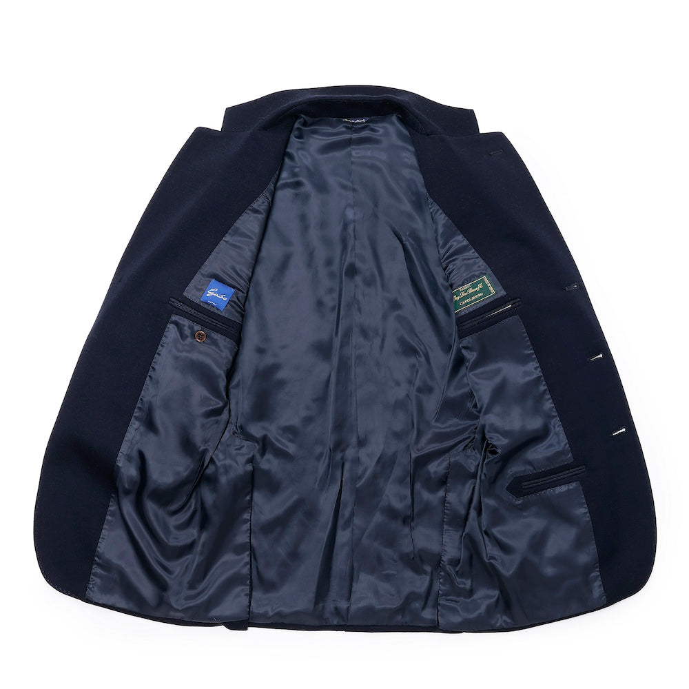 ガボ / ウールジャージー 3つボタン ジャケット(Loro Piana Fabric)/T24280/ネイビー
