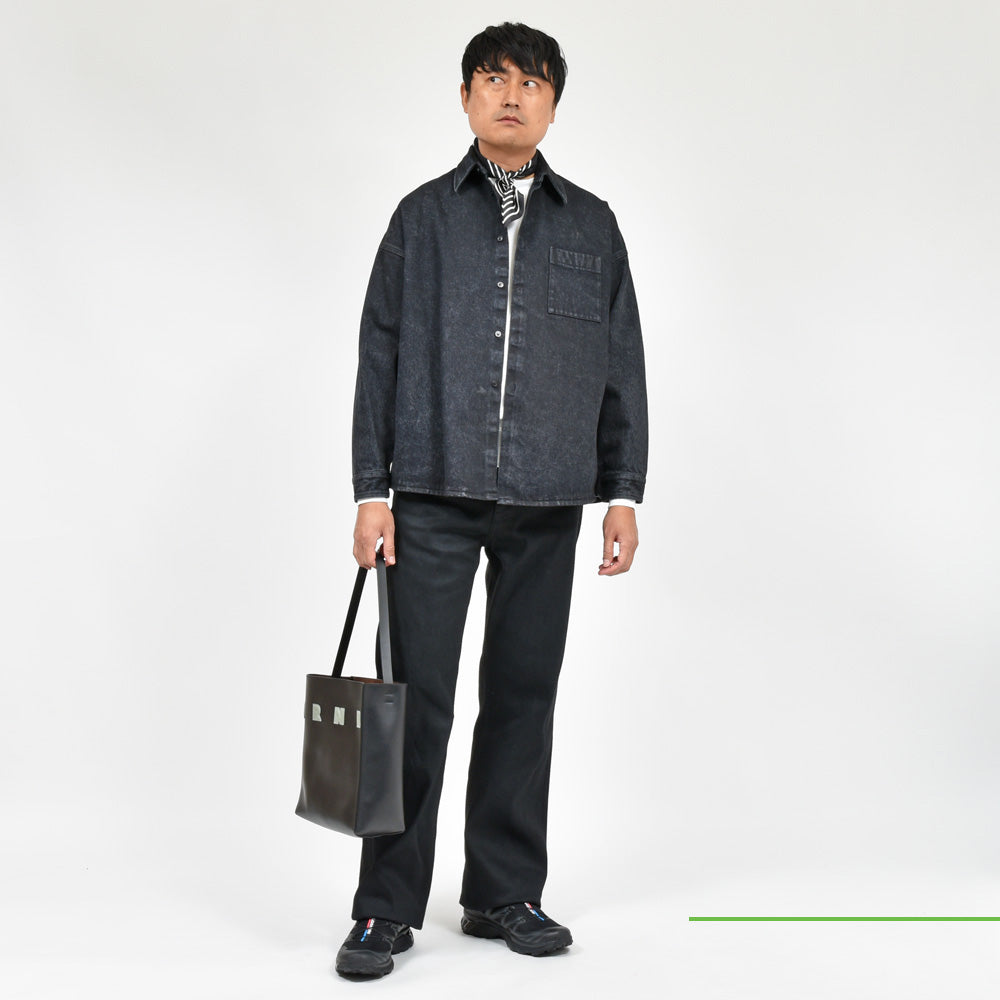 MARNI(マルニ) ウォッシュドコットンデニムシャツ CUJU0061A2 USCV35