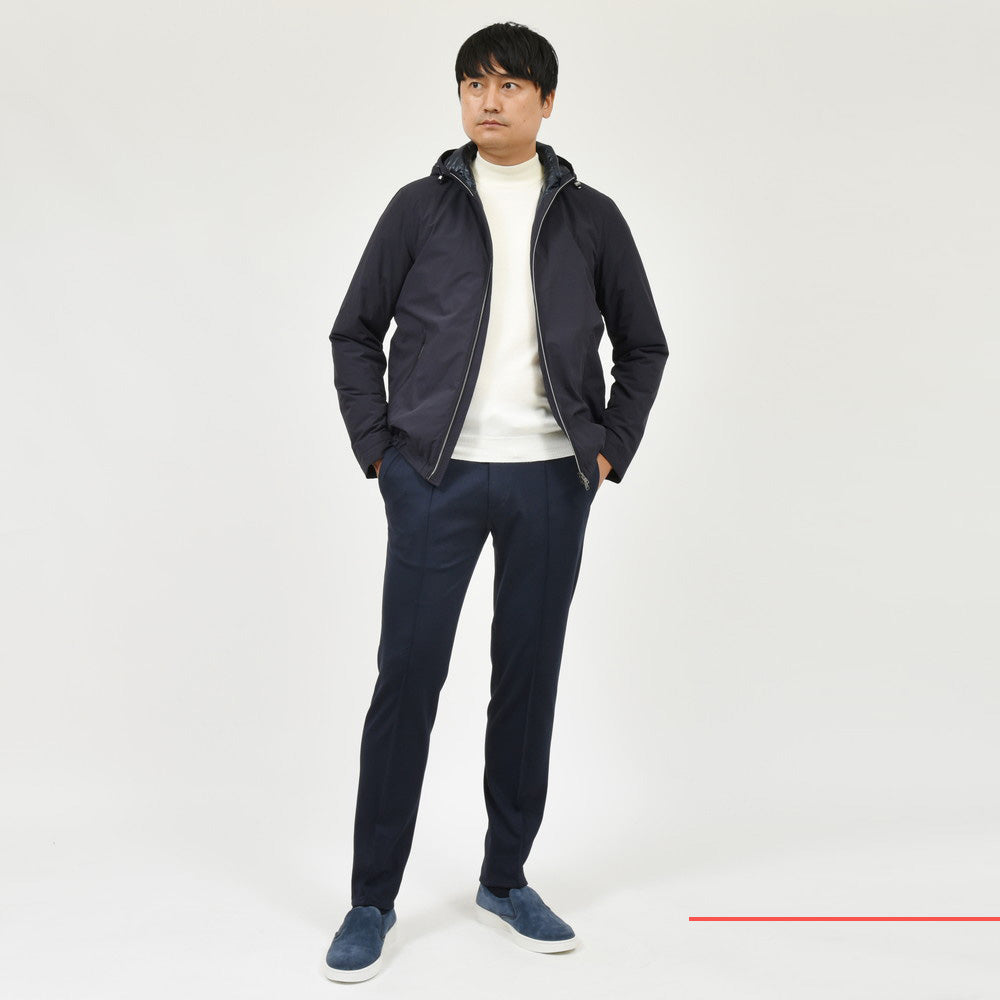 HERNO(ヘルノ) RESORTリゾート ウォーターレペレントナイロンフーディーブルゾン(パッカブル) GI00042UR-12387S