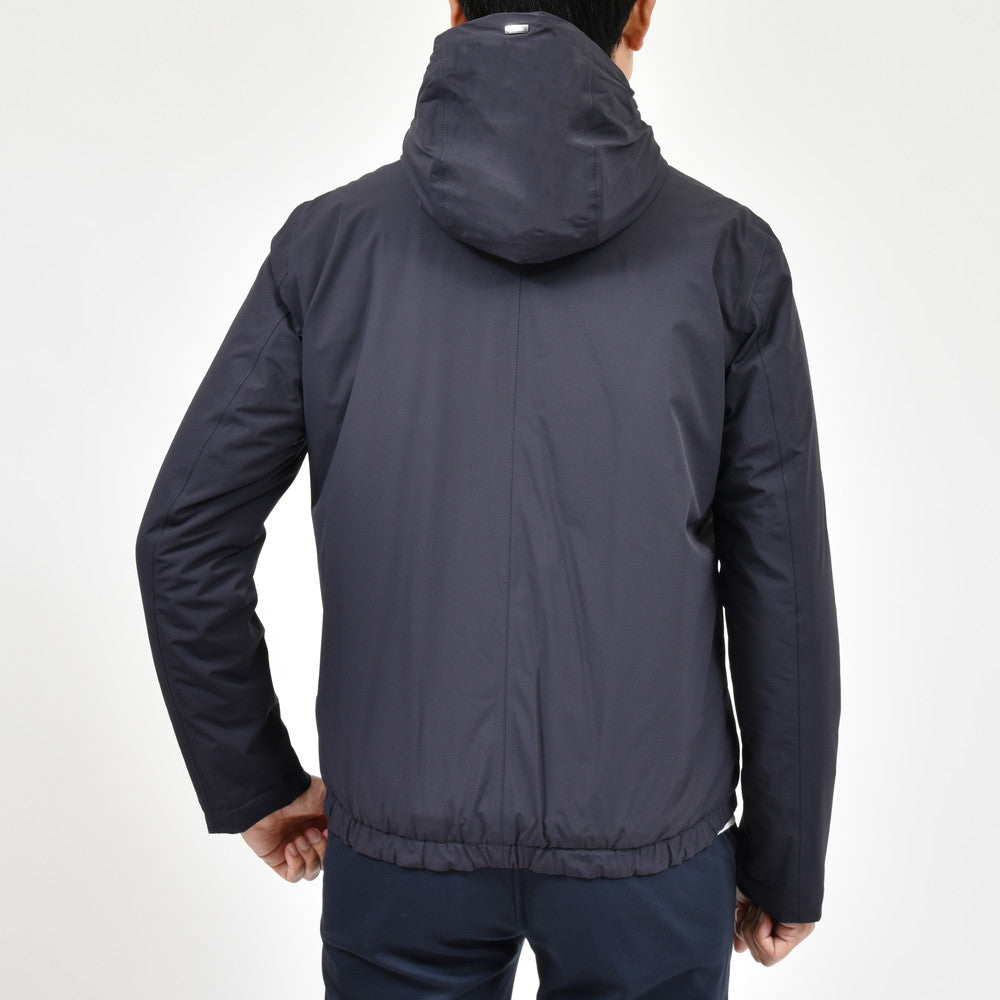 HERNO(ヘルノ) RESORTリゾート ウォーターレペレントナイロンフーディーブルゾン(パッカブル) GI00042UR-12387S