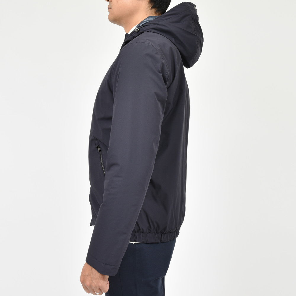 HERNO(ヘルノ) RESORTリゾート ウォーターレペレントナイロンフーディーブルゾン(パッカブル) GI00042UR-12387S