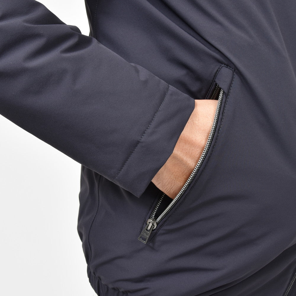 HERNO(ヘルノ) RESORTリゾート ウォーターレペレントナイロンフーディーブルゾン(パッカブル) GI00042UR-12387S