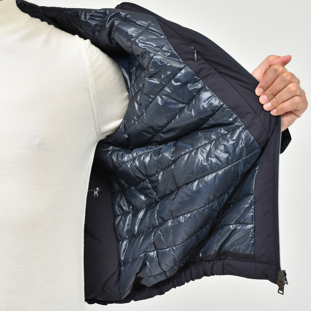 HERNO(ヘルノ) RESORTリゾート ウォーターレペレントナイロンフーディーブルゾン(パッカブル) GI00042UR-12387S