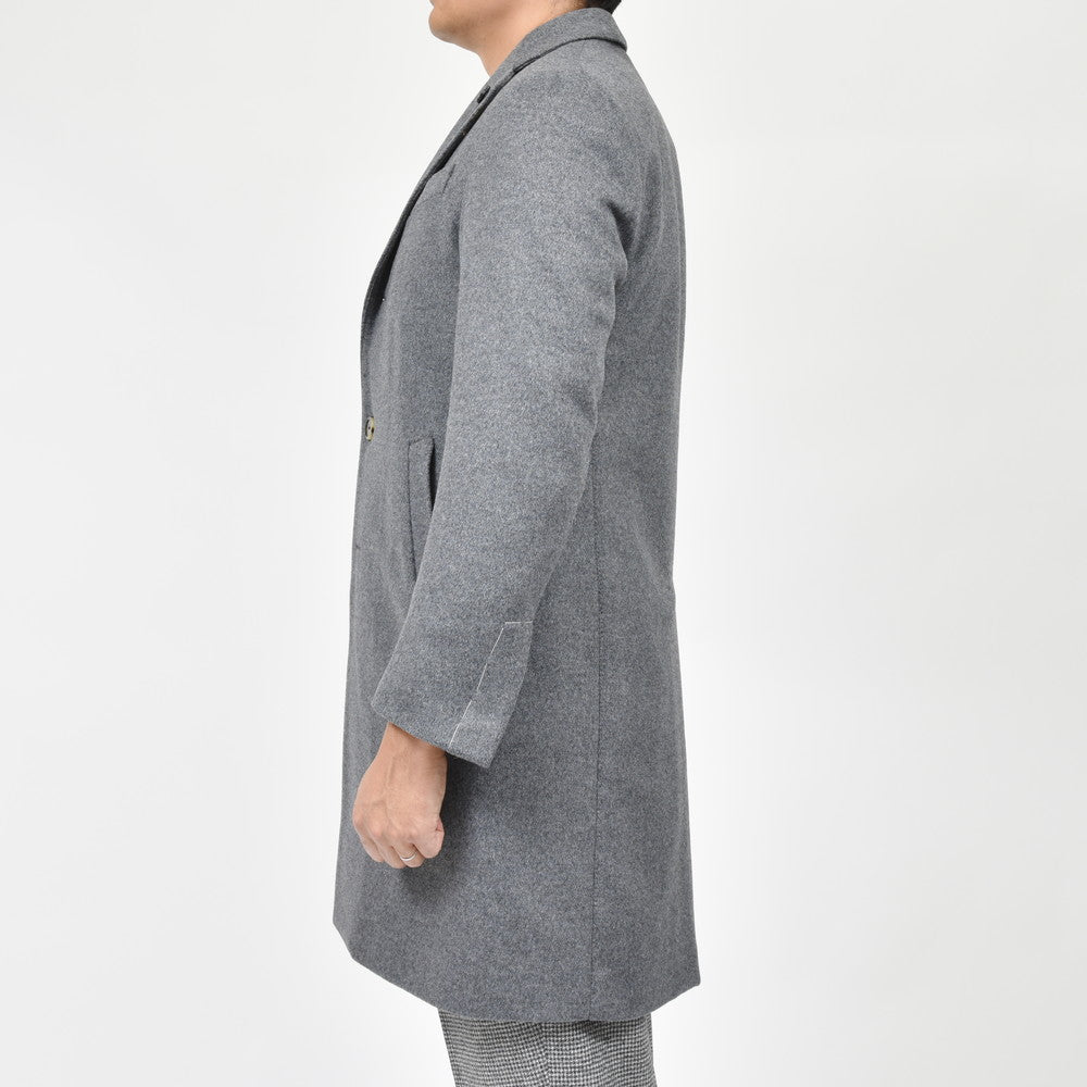 LARDINI(ラルディーニ) SPECIALスペシャル ウールフランネルチェスターフィールドコート JA23636Q/IVC63605