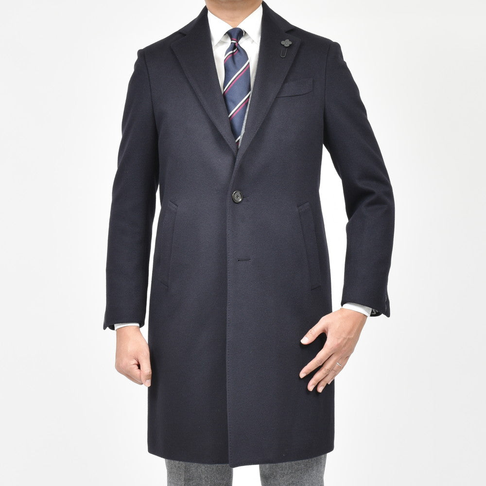 LARDINI(ラルディーニ) SPECIALスペシャル ウールフランネルチェスターフィールドコート JA23636Q/IVC63605