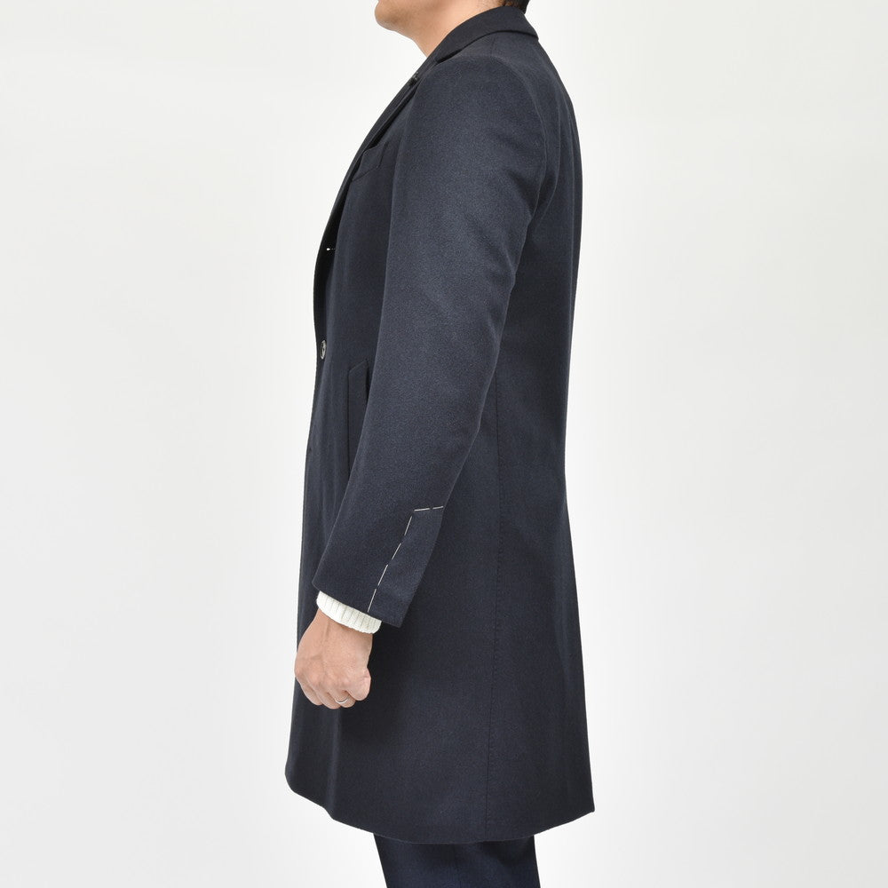 LARDINI(ラルディーニ) SPECIALスペシャル ウールフランネルチェスターフィールドコート(Loro Pianaファブリック) JA23636Q/IVC63618