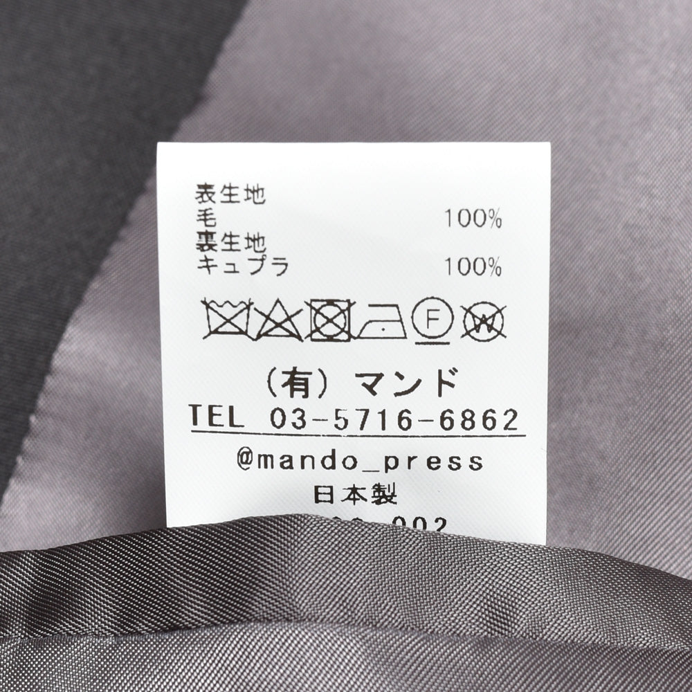 mando(マンド) ウール6Bダブルジャケット 24393-002