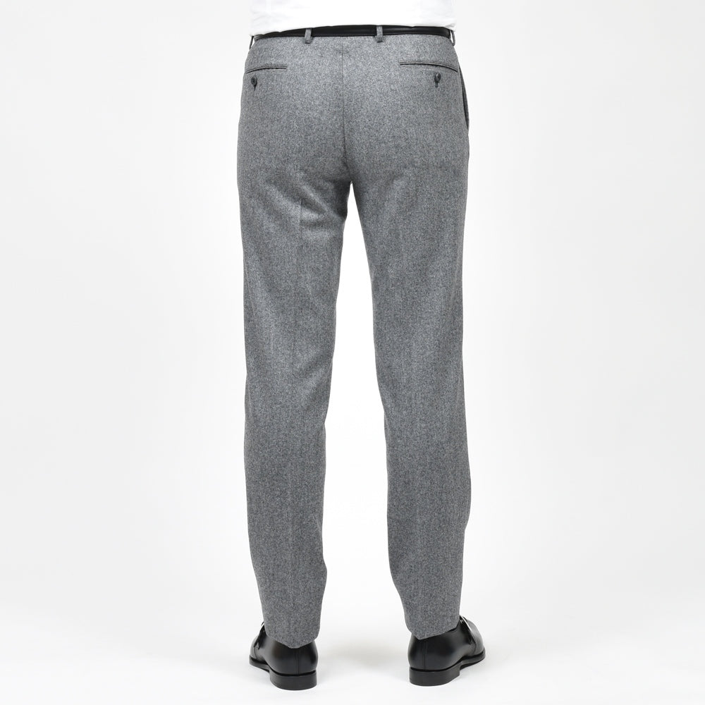 guji(グジ) SUPER100'sウールフランネル3B1プリーツスーツ (MADE BY RING JACKET / VITALE BARBERIS CANONICOファブリック使用)【秋/