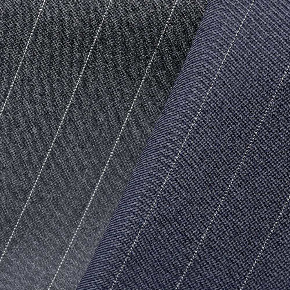 guji(グジ) SUPER110'sウールサージピンストライプ3B1Pスーツ (MADE BY RING JACKET / CANONICOファブリック使用)【春/秋/冬】