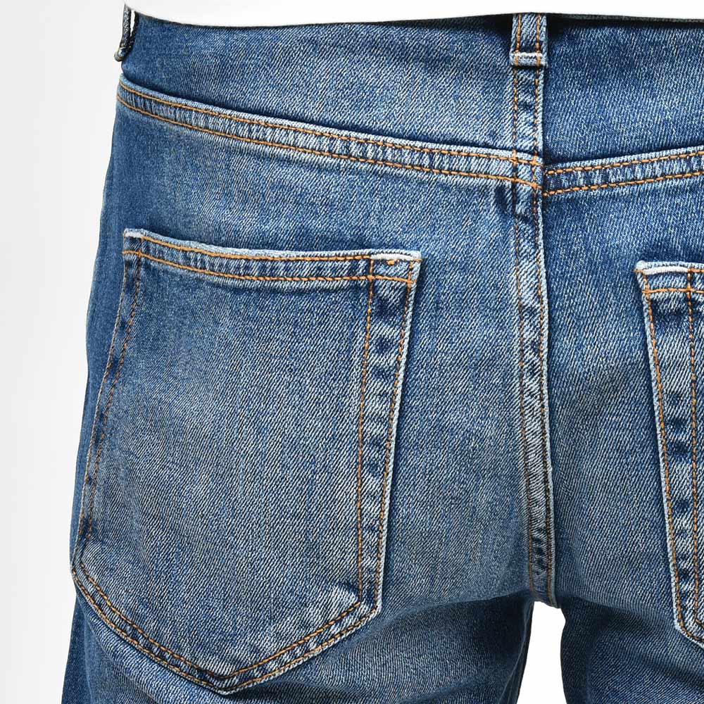 PT TORINO DENIM ピーティートリノデニム コットン ストレッチ ダメージ&リペア デニムパンツ REGGAE/TAPERED FIT/TX1610
