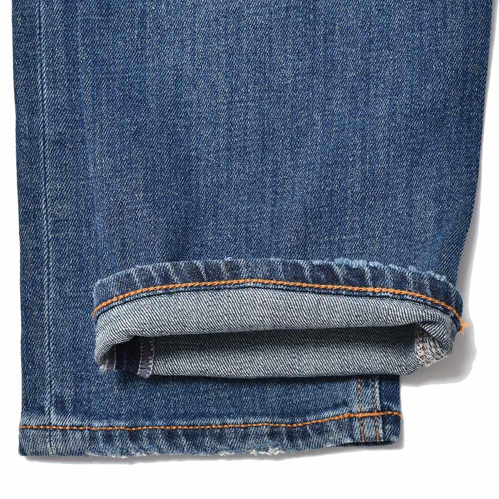 PT TORINO DENIM ピーティートリノデニム コットン ストレッチ ダメージ&リペア デニムパンツ REGGAE/TAPERED FIT/TX1610