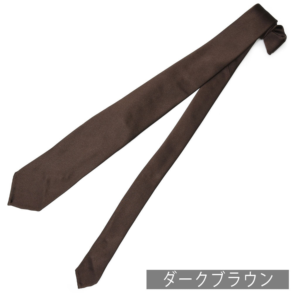 Stefano Cau(ステファノ カウ) シルクサテンソリッドスフォデラートタイ SATIN