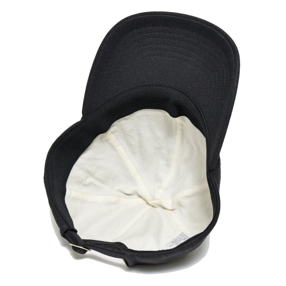 MATURE HA._MIL(マチュアーハ ミル) trainer cap ウールコットン6パネルキャップ MIL-TC11100S