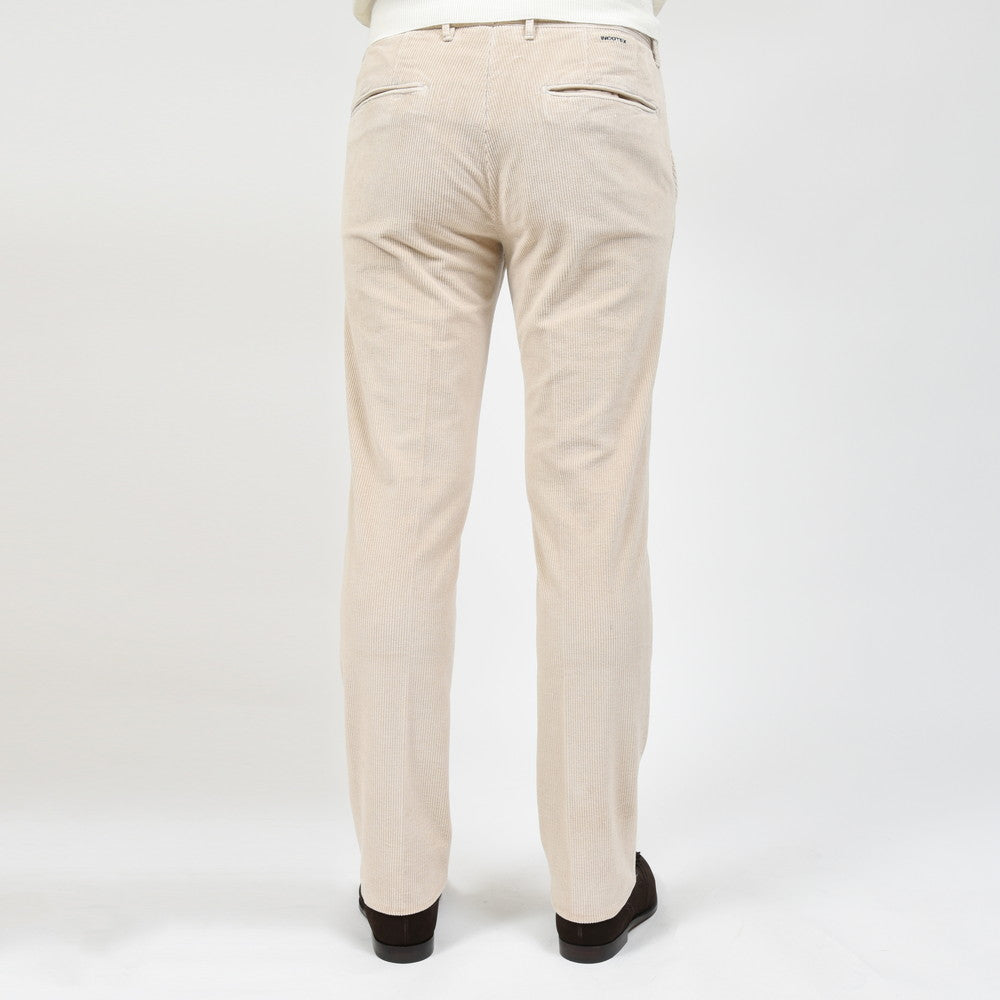 INCOTEX SLACKS(インコテックス スラックス) SLIM FIT ウォッシュドストレッチコットンコーデュロイテーパードパンツ 18S100-4687A/21564