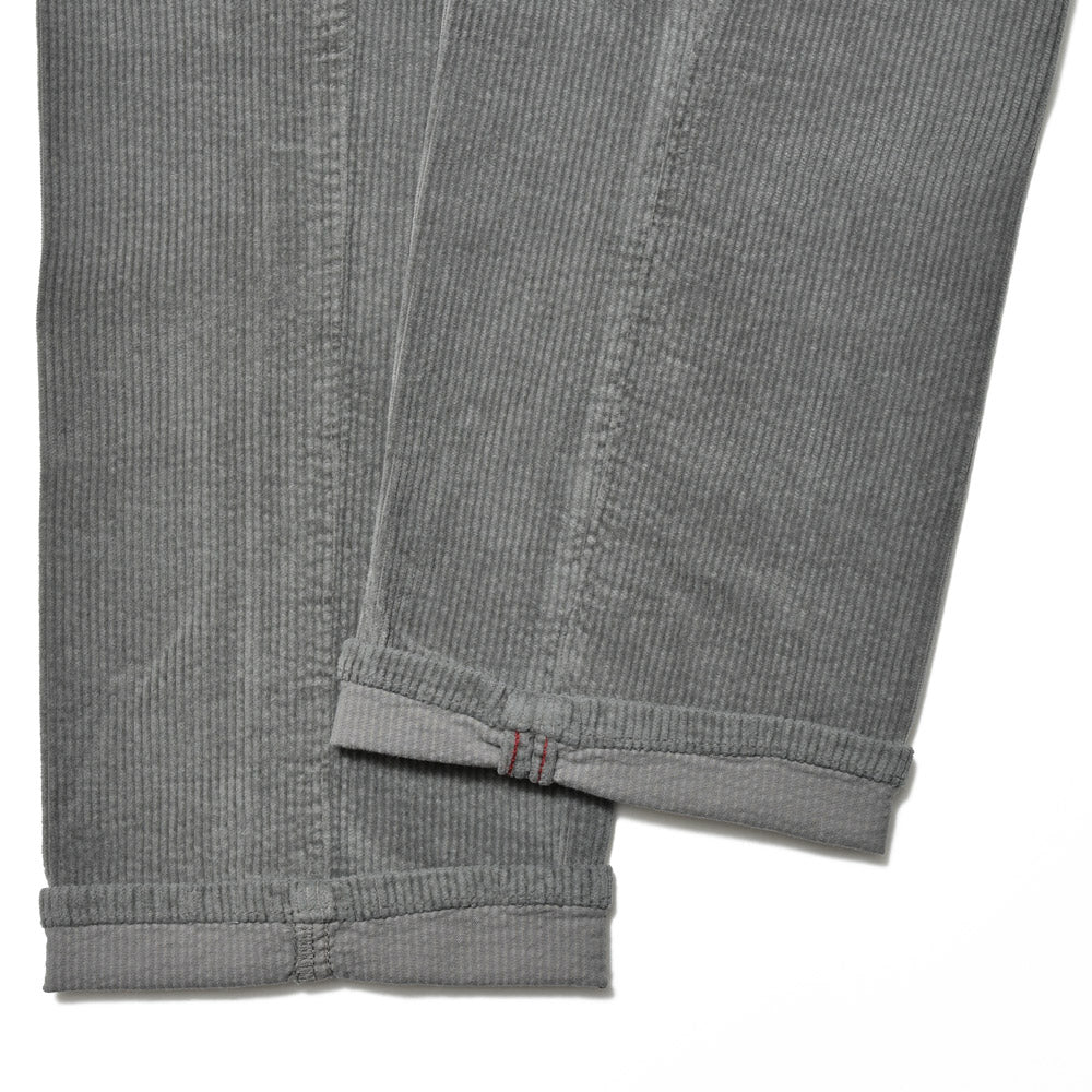 INCOTEX SLACKS(インコテックス スラックス) SLIM FIT ウォッシュドストレッチコットンコーデュロイテーパードパンツ 18S100-4687A/21564