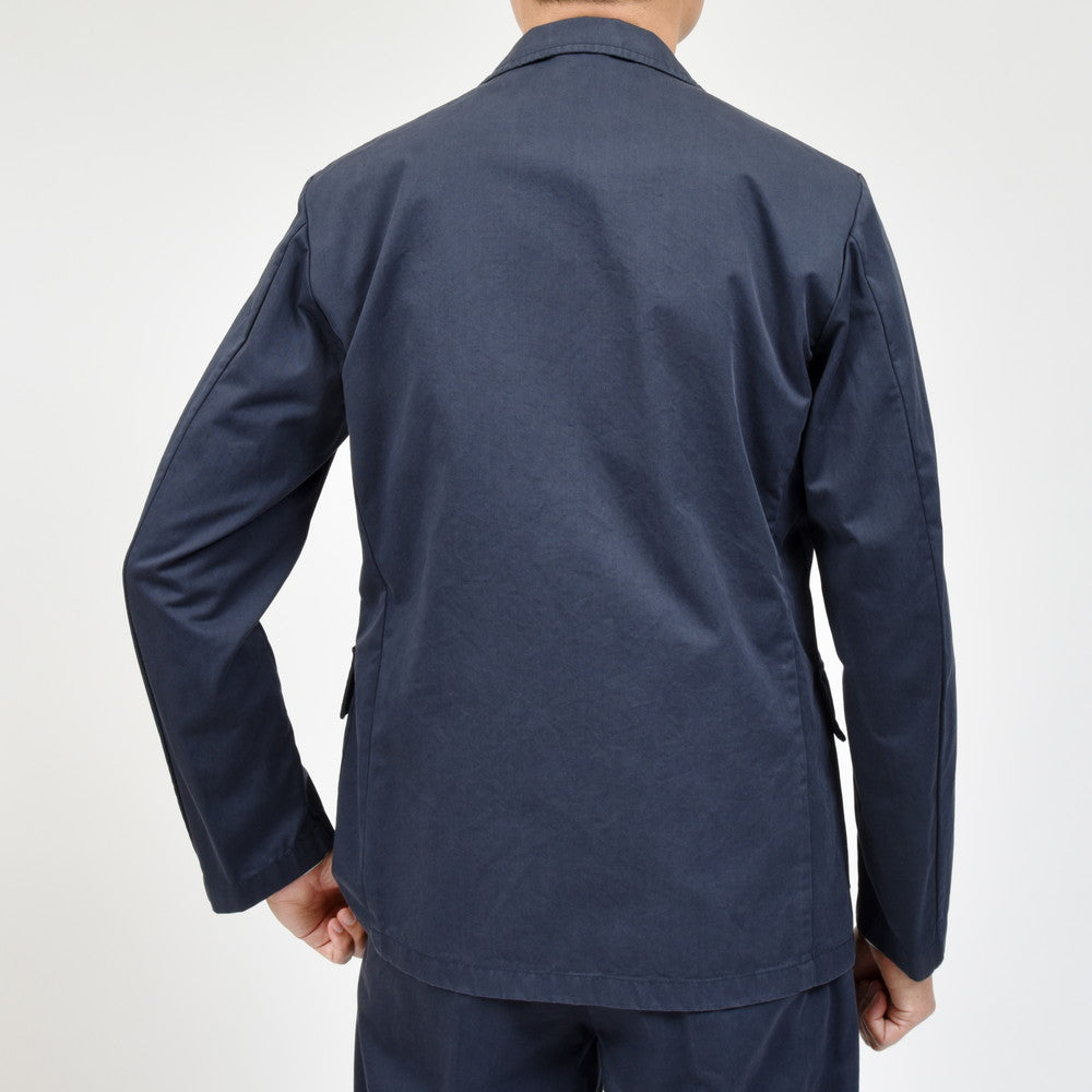 ORBIUM(オルビウム) WORKDRESS BLAZERワークドレスブレザー ガーメントダイコットンギャバジン3Bジャケット 6-B