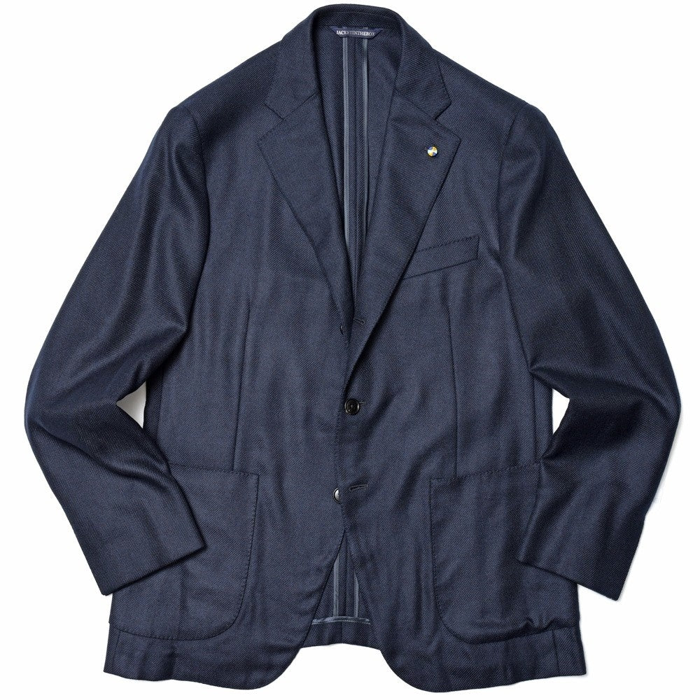Belvest(ベルベスト) カシミアダイアゴナルライトツィード3Bジャケット JACKET IN THE BOX G10307-23700