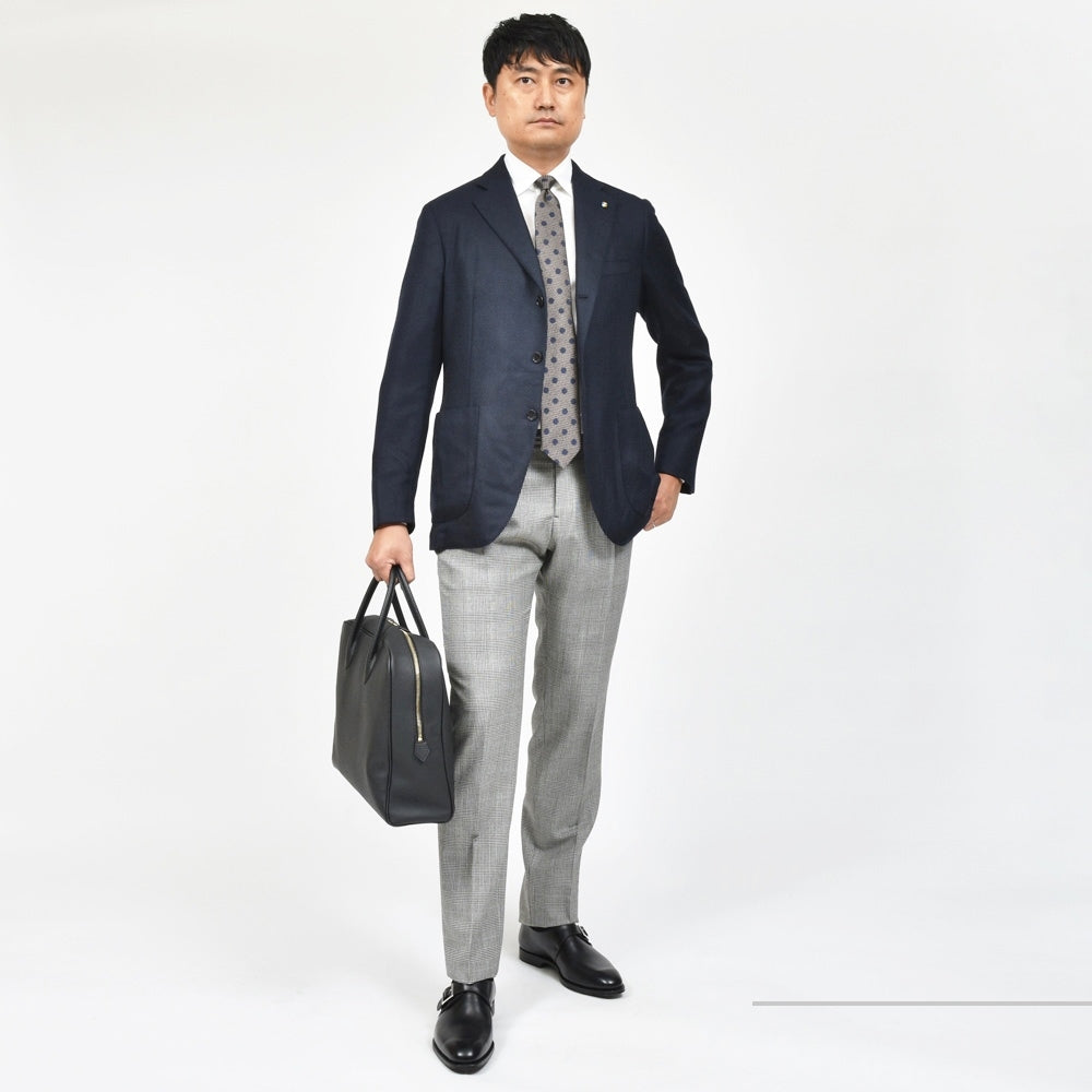 Belvest(ベルベスト) カシミアダイアゴナルライトツィード3Bジャケット JACKET IN THE BOX G10307-23700