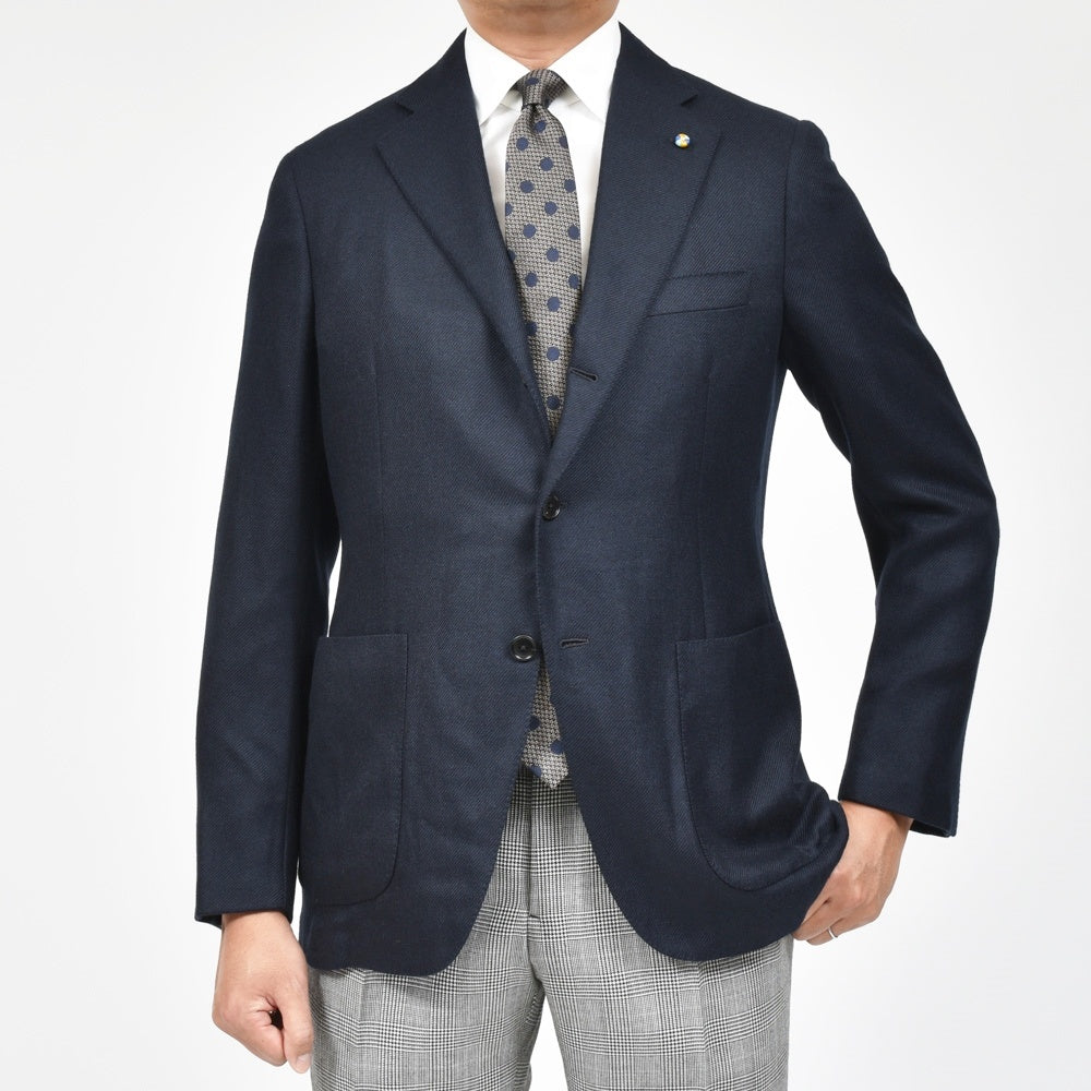 Belvest(ベルベスト) カシミアダイアゴナルライトツィード3Bジャケット JACKET IN THE BOX G10307-23700