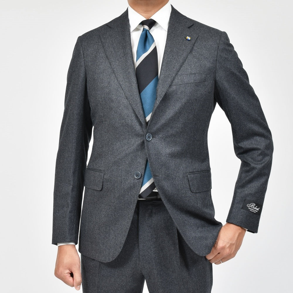 Belvest(ベルベスト) SUPER120'sウールサキソニー3B1プリーツスーツ A305S-467/GJ