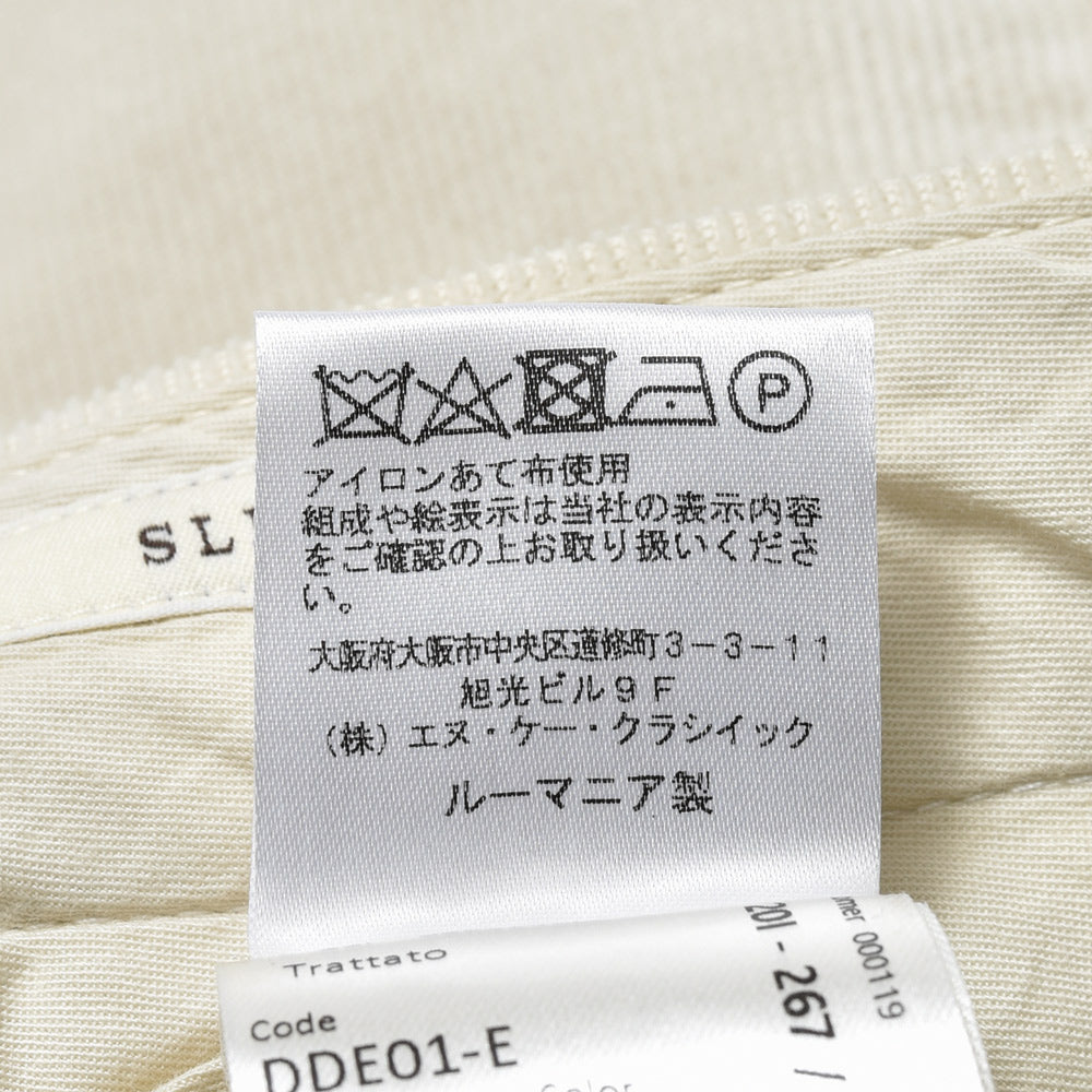 GTA (ジーティーアー) NIKKOニッコー ガーメントダイストレッチコットンコーデュロイテーパードパンツ 28480