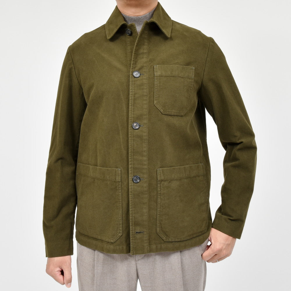 MONTEDORO(モンテドーロ) コットンモールスキンカバーオールジャケット 63M623/M2071/21804