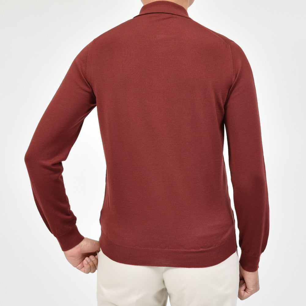 ZANONE(ザノーネ) ハイゲージストレッチウールニットポロ POLO ML/SLIM FIT/810102/Z0290/25400