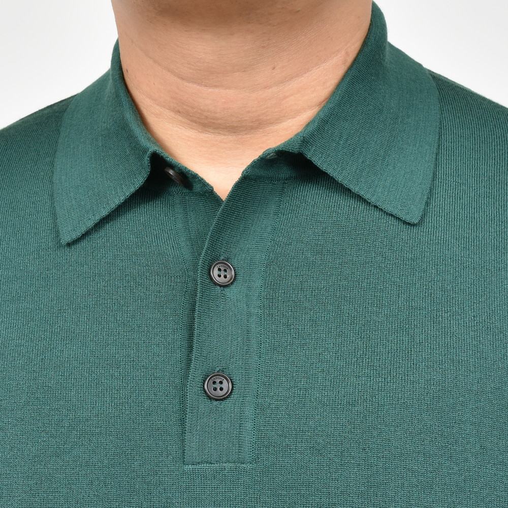 ZANONE(ザノーネ) ハイゲージストレッチウールニットポロ POLO ML/SLIM FIT/810102/Z0290/25400