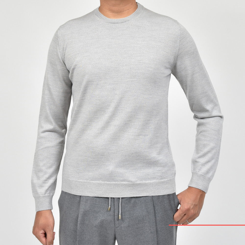 ZANONE(ザノーネ) ハイゲージウールクルーネックニット GIRO/SLIM FIT/810104/ZR274/25412