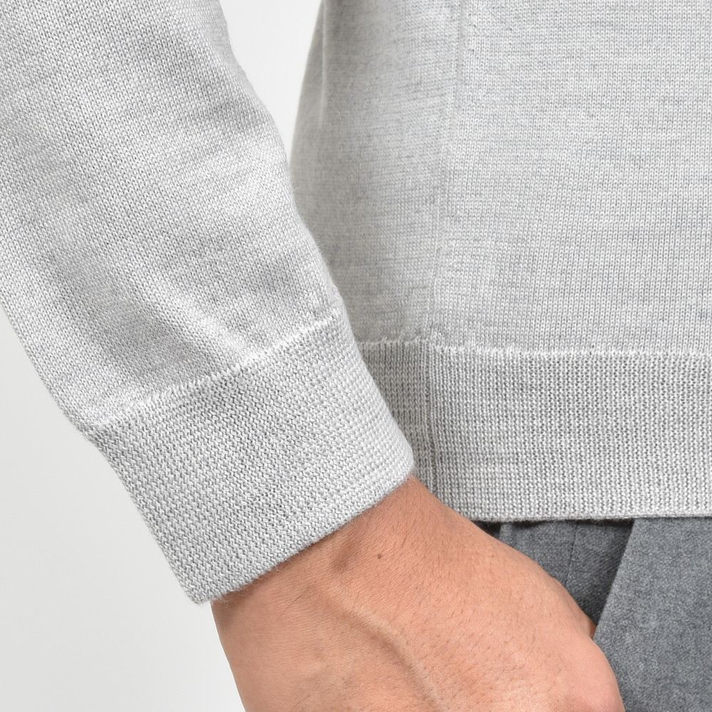 ZANONE(ザノーネ) ハイゲージウールクルーネックニット GIRO/SLIM FIT/810104/ZR274/25412