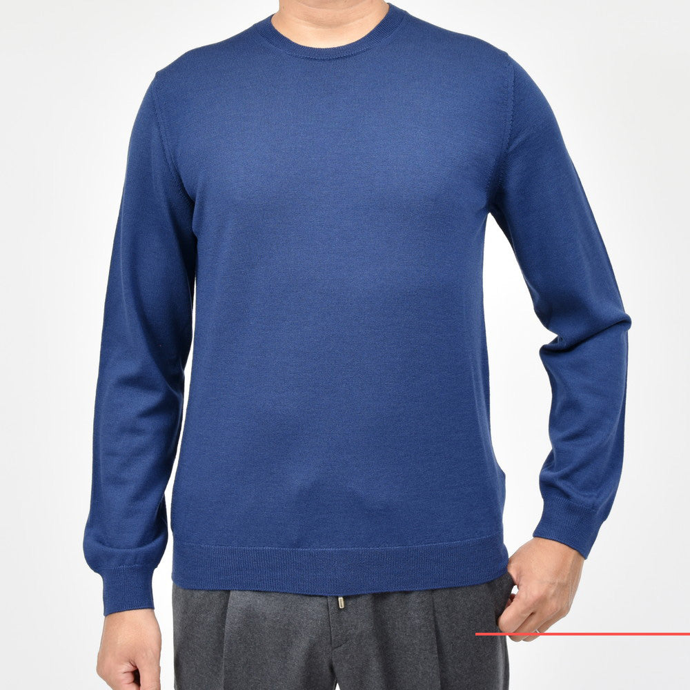 ZANONE(ザノーネ) ハイゲージウールクルーネックニット GIRO/SLIM FIT/810104/ZR274/25412