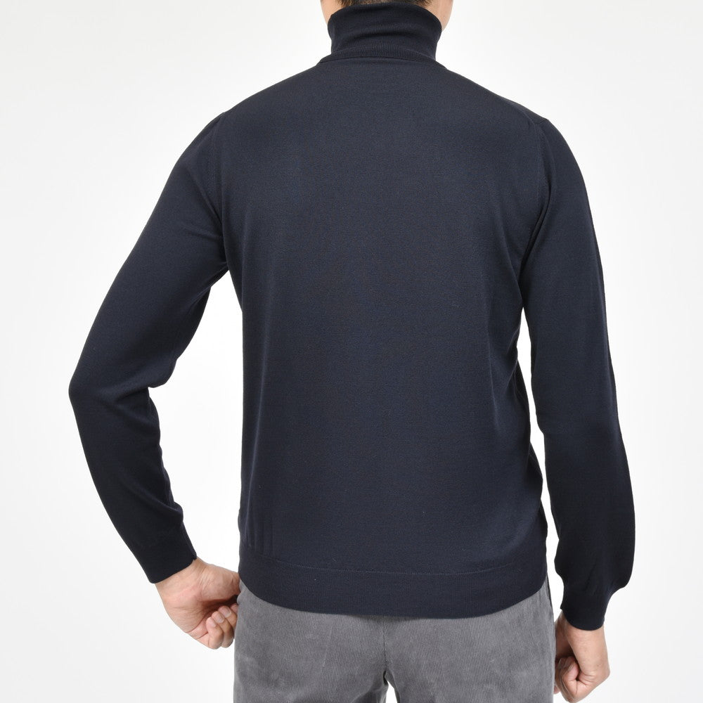 ZANONE(ザノーネ) ハイゲージストレッチウールタートルネックニット DV/SLIM FIT/810105/Z0290/25414