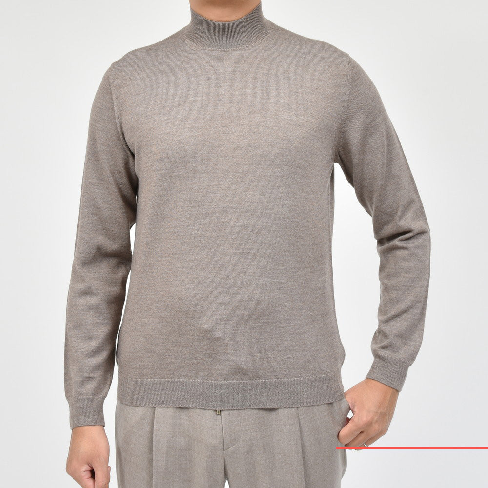 ZANONE(ザノーネ) ハイゲージウールモックネックニット LUPETTO/SLIM FIT/810108/ZR274/25424