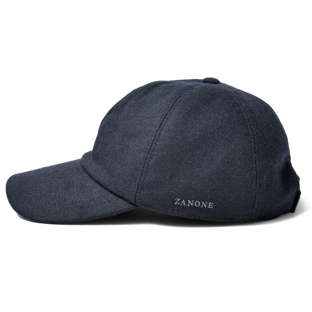 ZANONE(ザノーネ) ストレッチウールフランネル6パネルキャップ BERRETTO/82B500/ZN257/28802