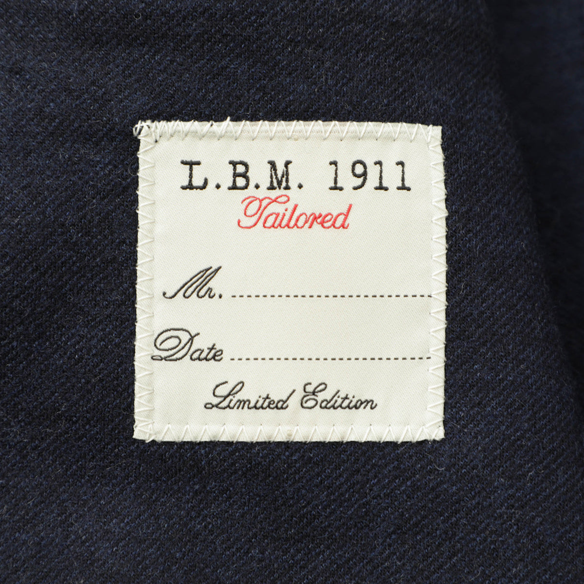 エルビーエム 1911 / 2B シングル スーツ / 3811-45796 / 191-2425603 78 / ネイビー