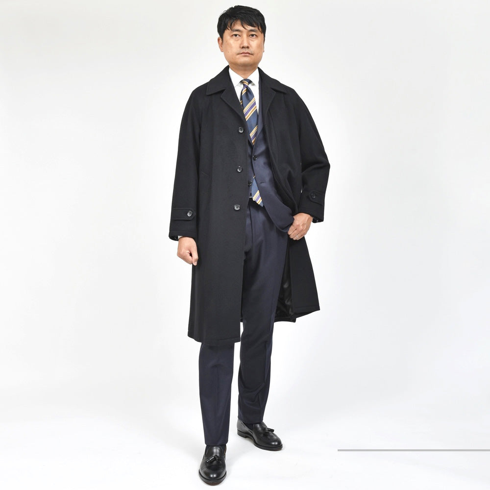 Belvest(ベルベスト) ウールフランネルバルカラーコート PT117C-23614
