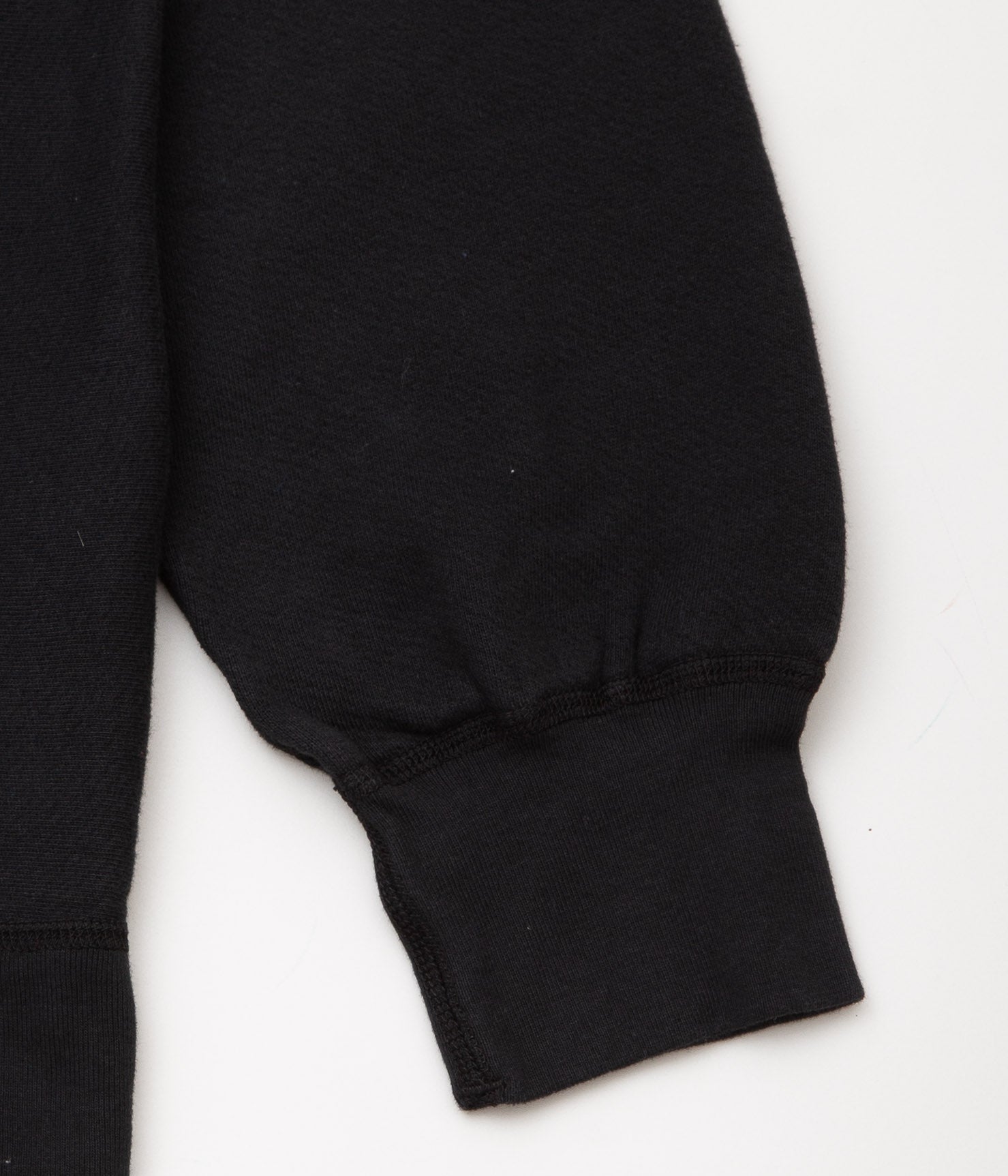 ソフトグッズ / 9OZ FLEECE CREW NECK SWEAT (VINTAGE BLACK)