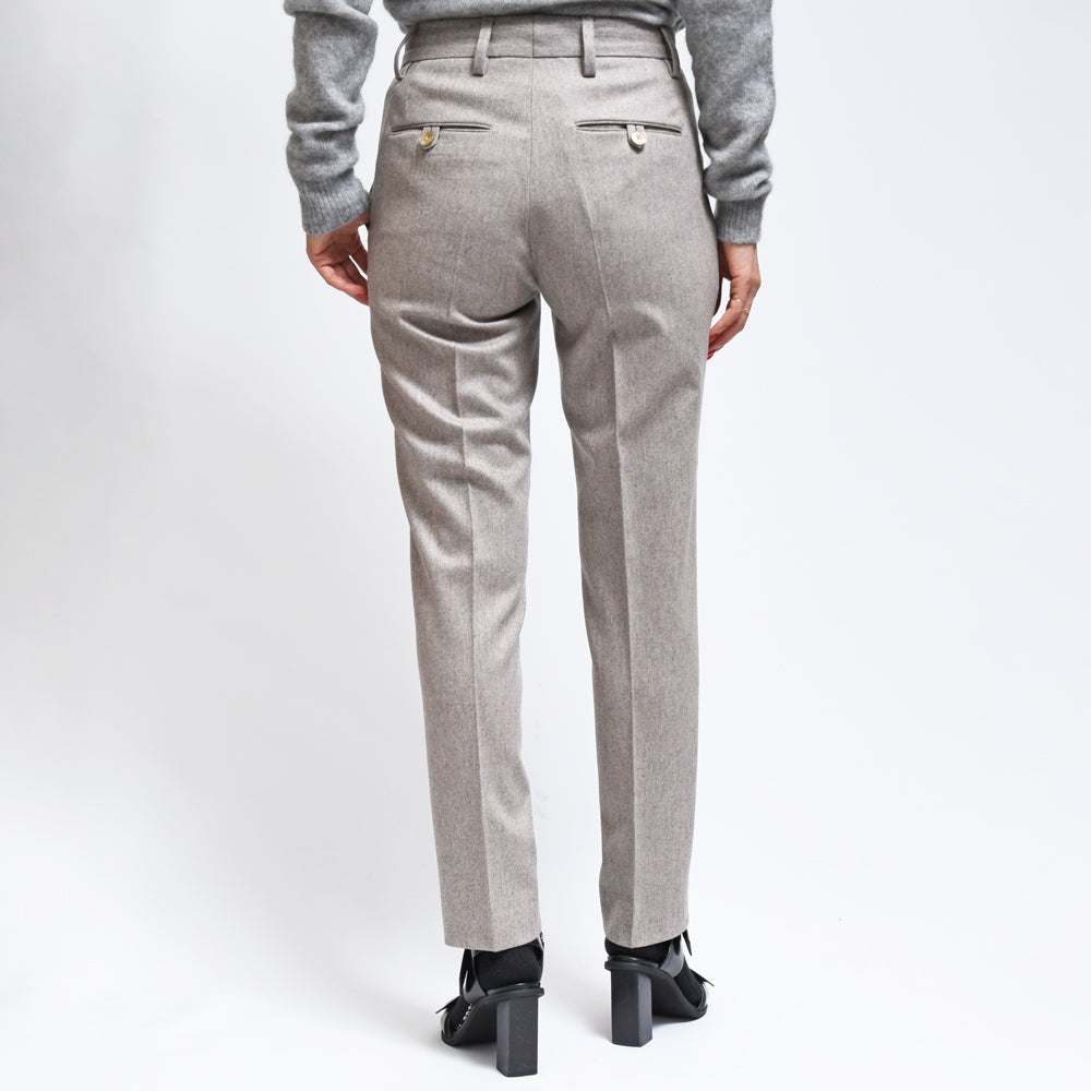 PT TORINO(ピーティー トリノ) HOLLY/TO03 ウールストレッチフランネルテーパードパンツ