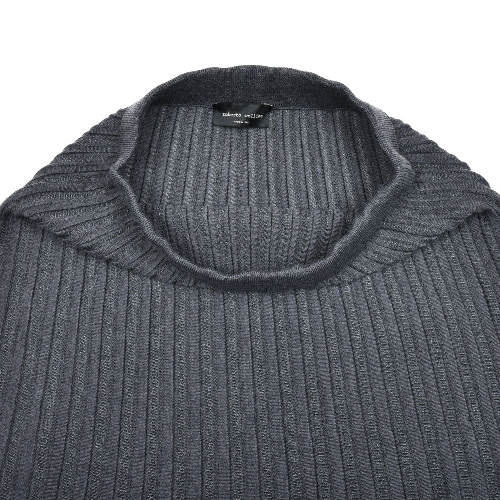 roberto collina(ロベルト コリーナ)<BR>A04065 ウールポリエステルプリーツニットミディスカート