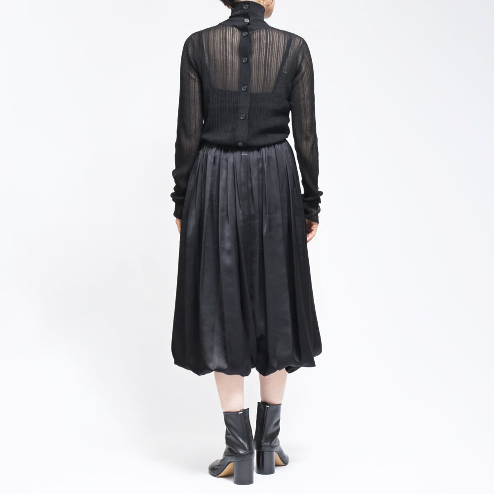 MM6 MAISON MARGIELA(エムエム6 メゾン マルジェラ)<BR>S52CT0782 レーヨンギャザーワンピース/スカート
