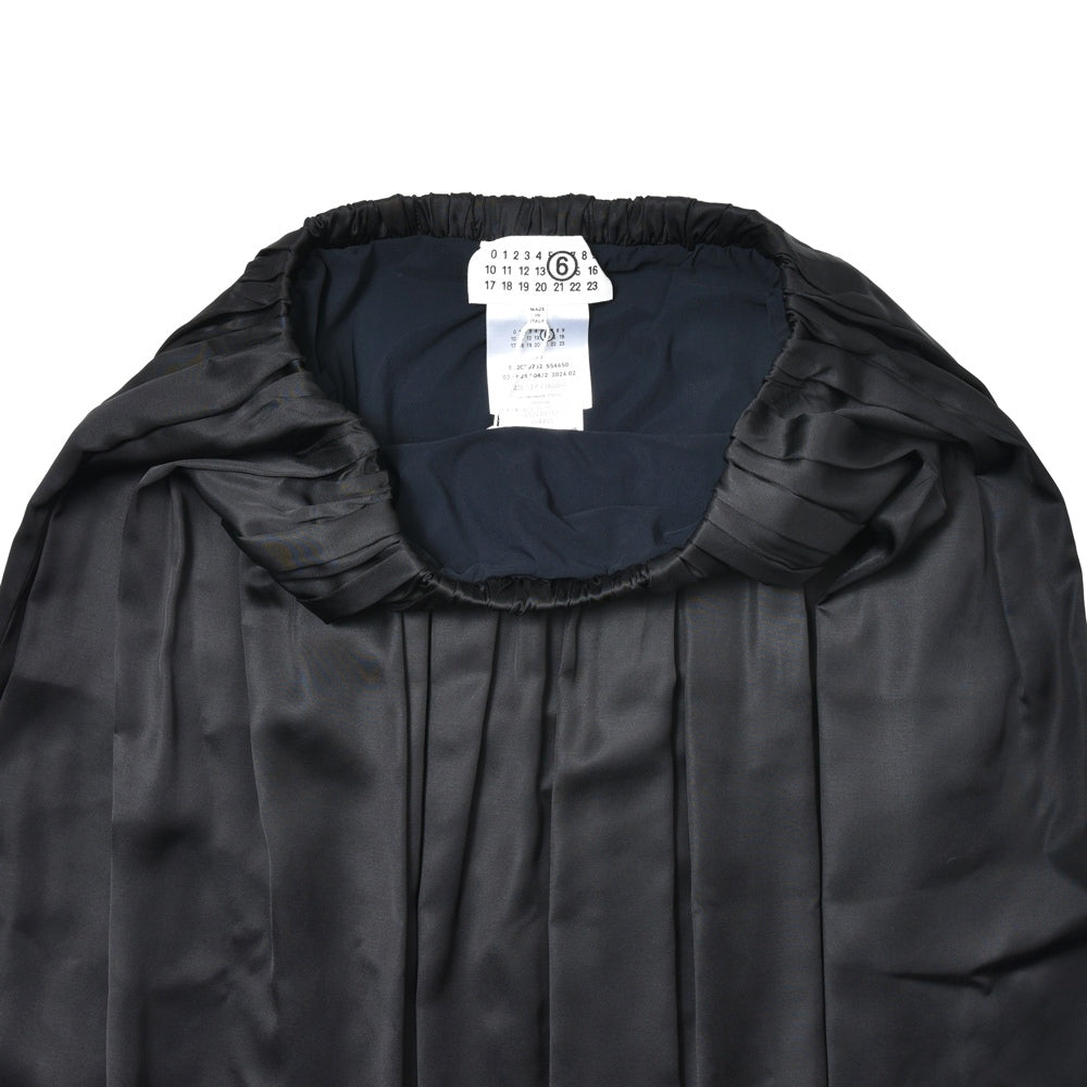 MM6 MAISON MARGIELA(エムエム6 メゾン マルジェラ)<BR>S52CT0782 レーヨンギャザーワンピース/スカート