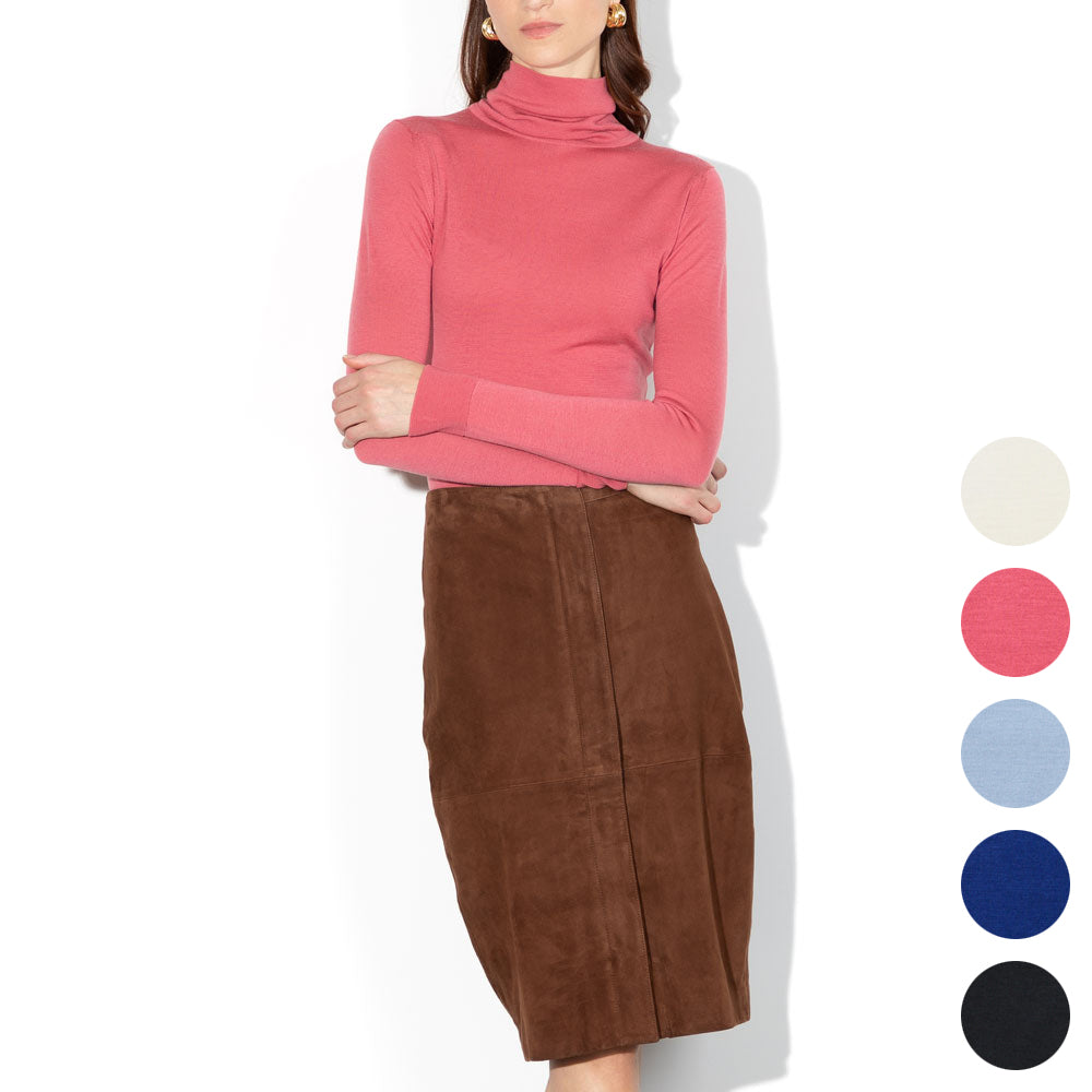 JOHN SMEDLEY(ジョンスメドレー) CATKIN ロングスリーブタートルネックニット