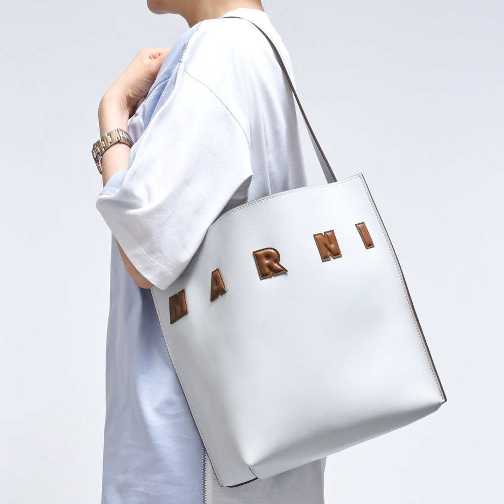 MARNI(マルニ)<BR>SHMP0111U0/P6483 MUSEOミュゼオ HOBOホーボー カーフレザー ミニショルダーバッグ
