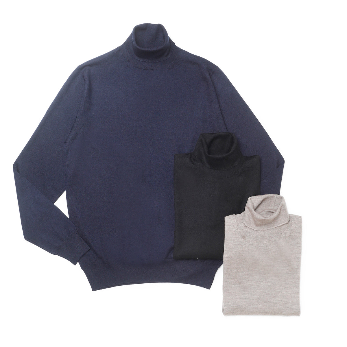 フェデリ / タートルネック ニット(SILK & CASHMERE)/DERBY ML