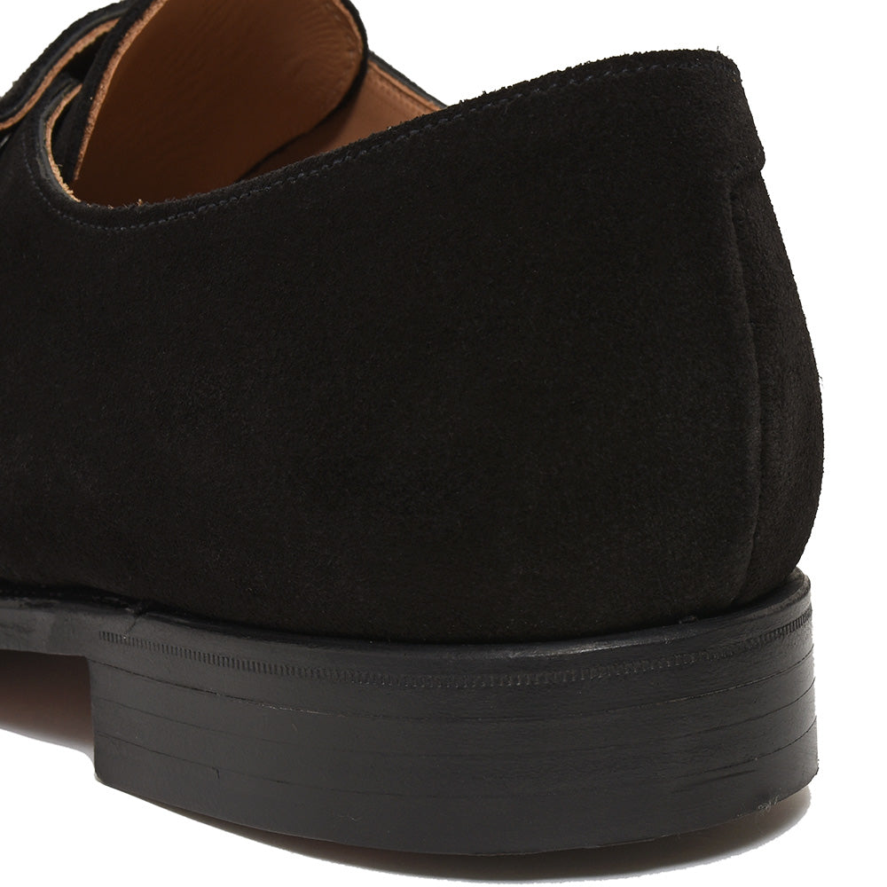 Crockett&Jones クロケットアンドジョーンズ COMPTON コンプトン カーフスエード モンクストラップ シューズ