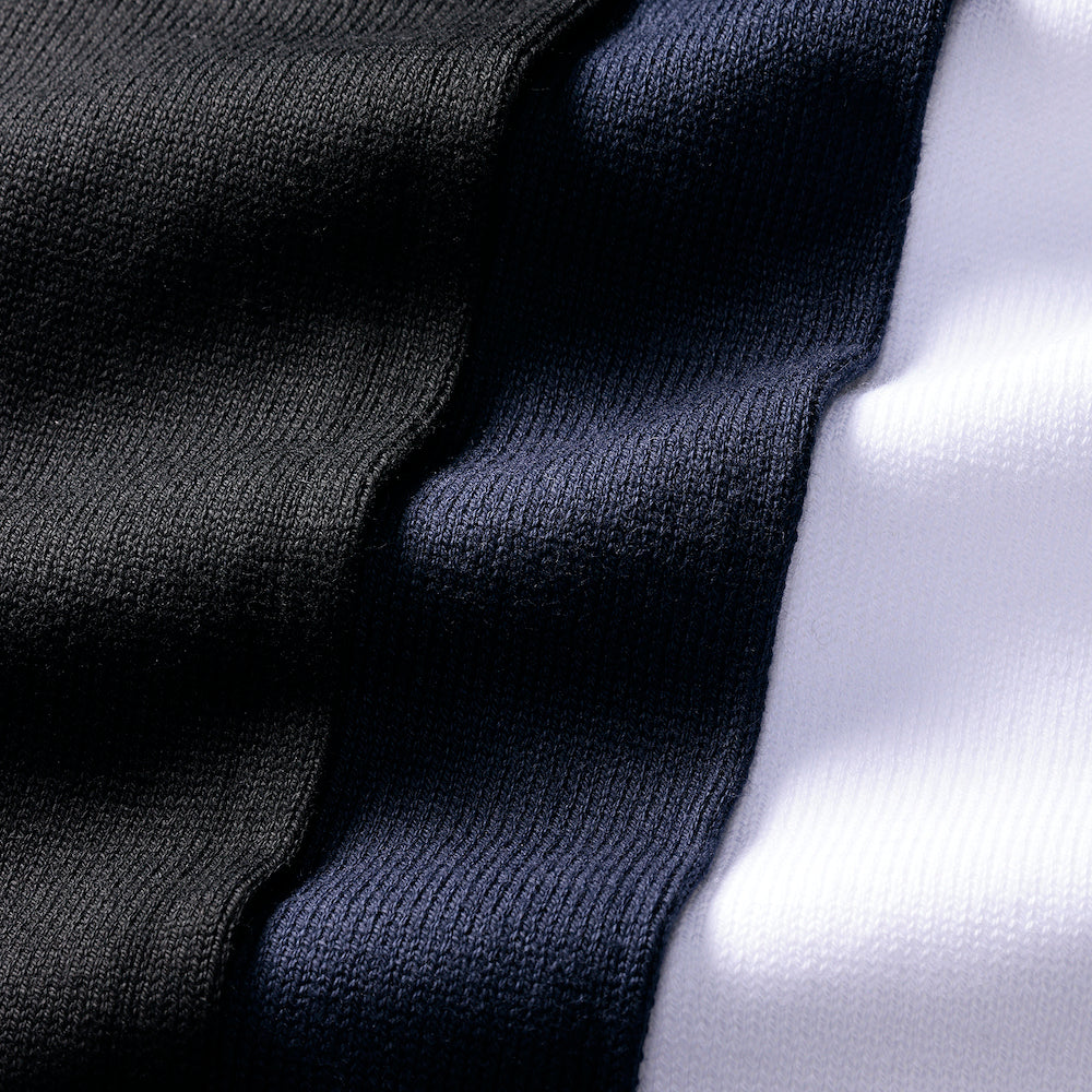 グランサッソ / コットン モックネック ニット(EGYPTIAN COTTON)/58108 18120